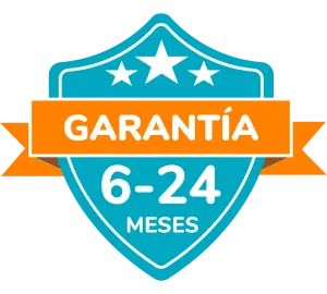 Garantía 6 a 24 meses